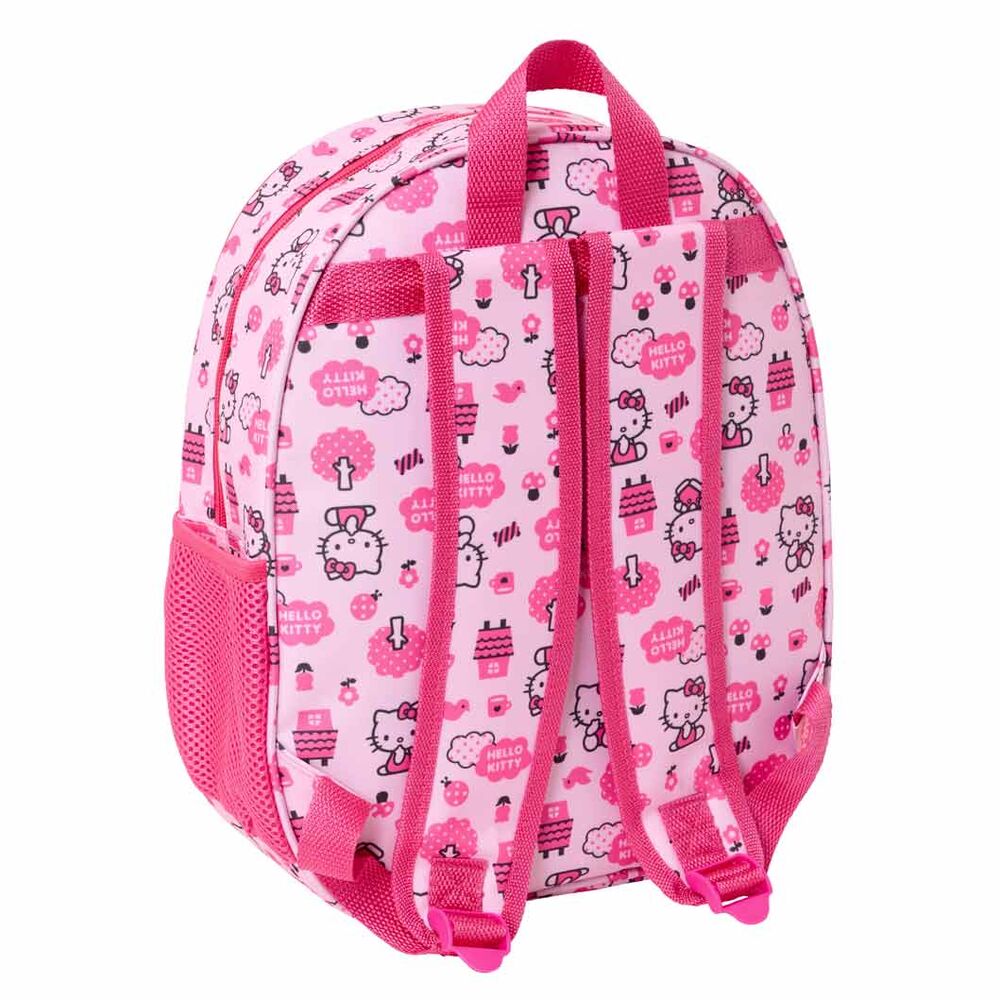 Mochila 3D Hello Kitty 33cm   SAFTA