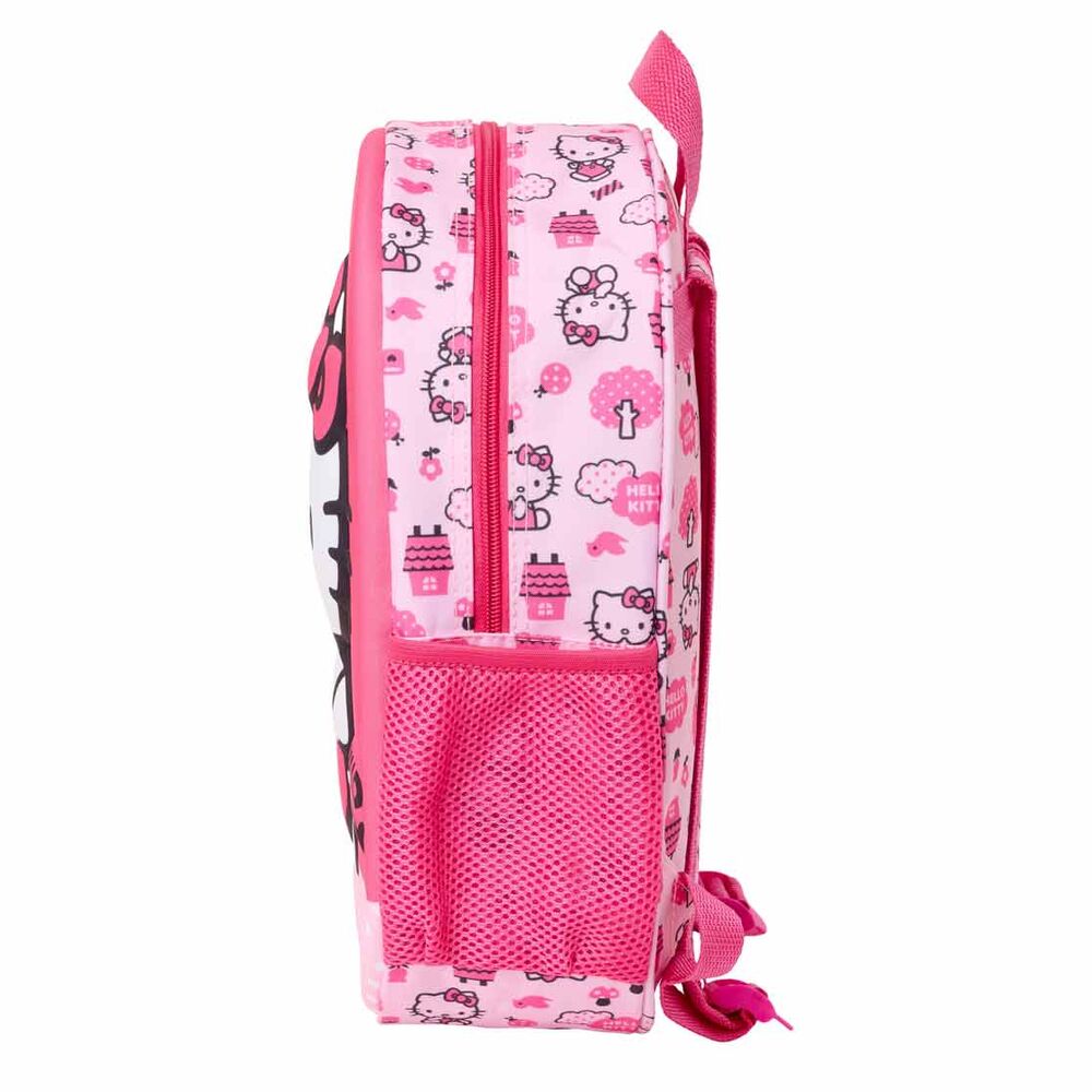 Mochila 3D Hello Kitty 33cm   SAFTA