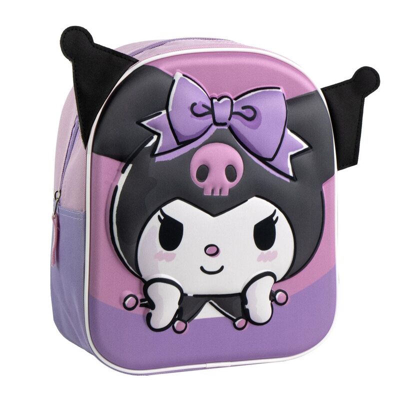 Mochila 3D Kuromi Hello Kitty 28cm   CERDÁ