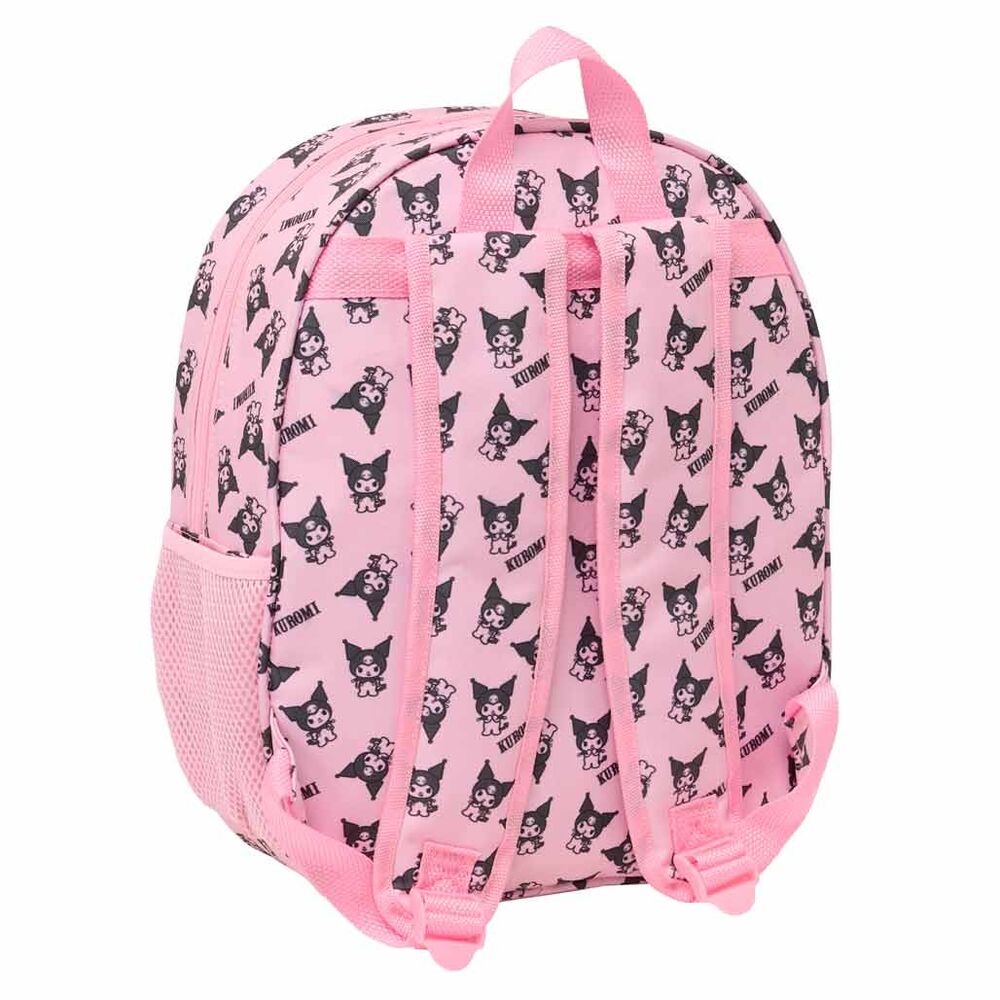 Mochila 3D Kuromi Hello Kitty 33cm   SAFTA