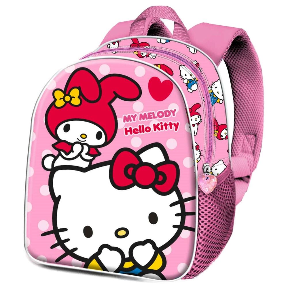 Mochila 3D Lovely Hello Kitty and Friends 30cm   KARACTERMANIA