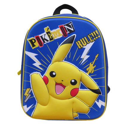 Mochila 3D Pikachu Pokemon 30cm   CYP BRANDS