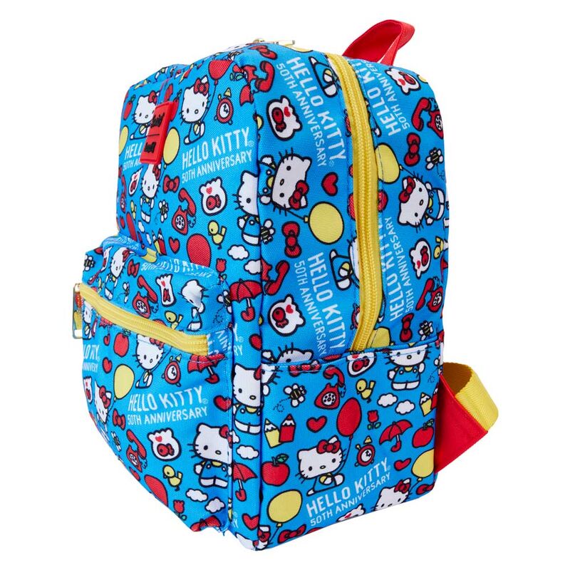 Mochila 50th Anniversary Hello Kitty Loungefly 24cm   LOUNGEFLY