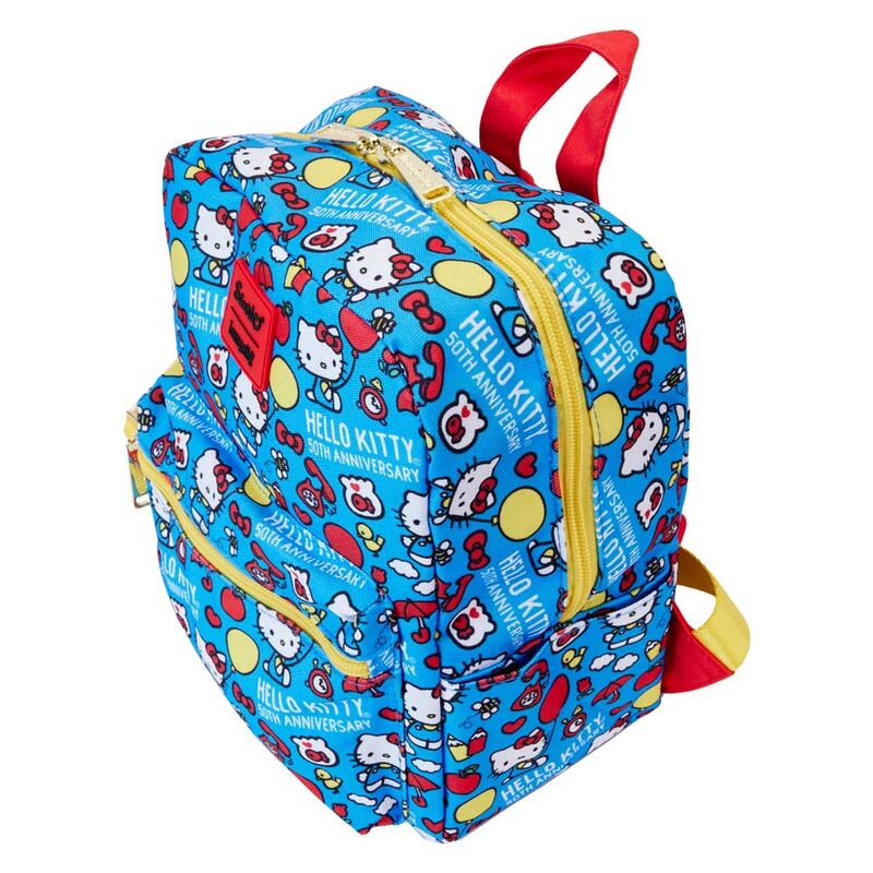 Mochila 50th Anniversary Hello Kitty Loungefly 24cm   LOUNGEFLY