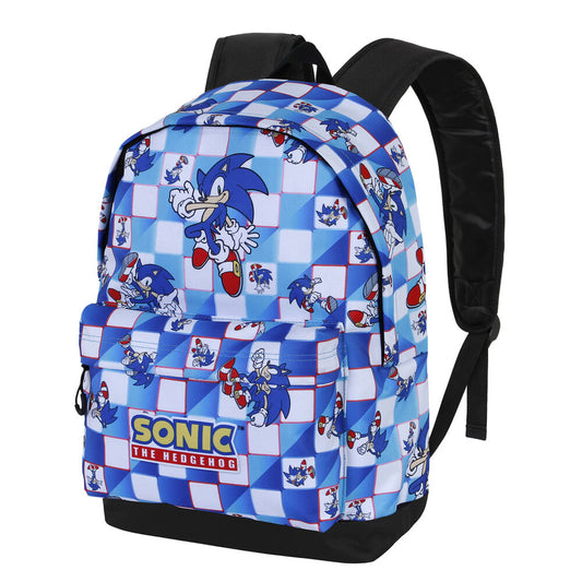 Mochila Blue Lay Sonic The Hedgehog 41cm   KARACTERMANIA