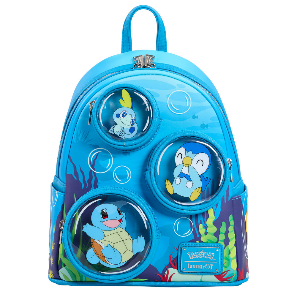 Mochila Burbujas de Agua Pokemon Loungefly 25cm   LOUNGEFLY