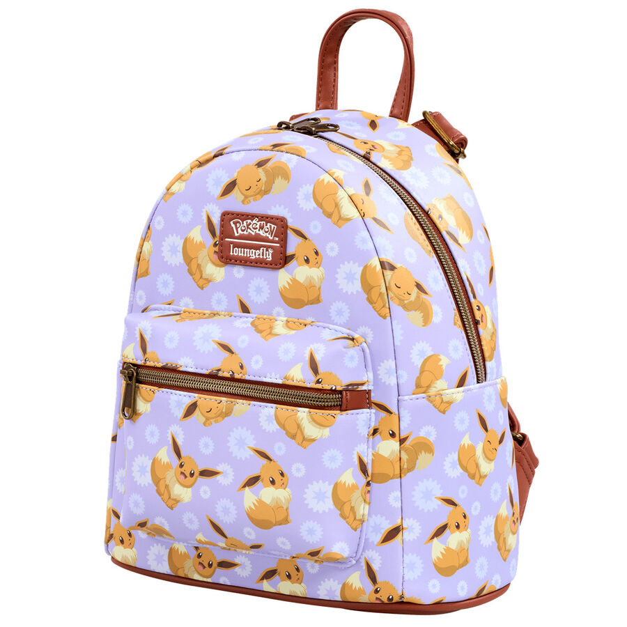 Mochila Eevee Pokemon Loungefly 26cm   LOUNGEFLY