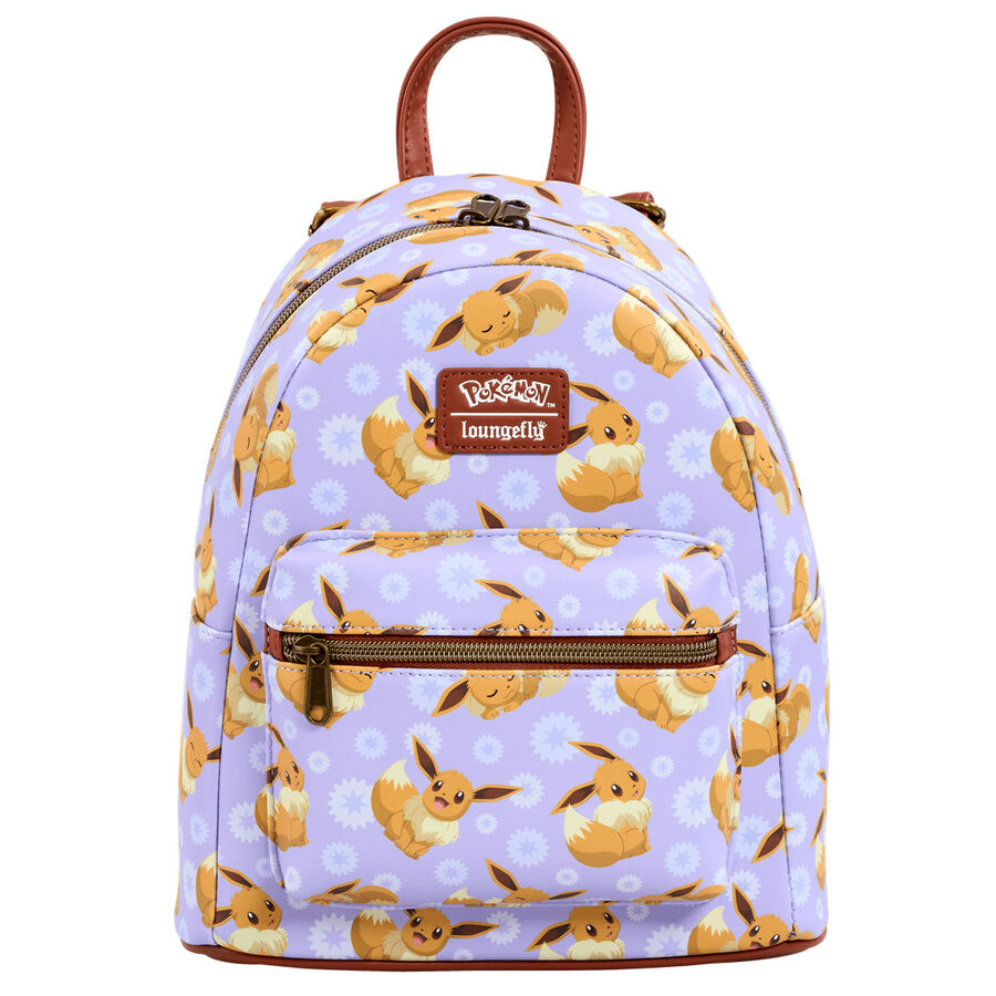 Mochila Eevee Pokemon Loungefly 26cm   LOUNGEFLY