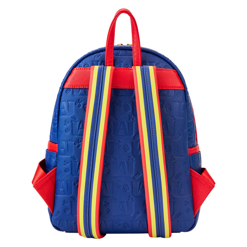 Mochila Group Debossed Logo My Hero Academia Loungefly 26cm   LOUNGEFLY