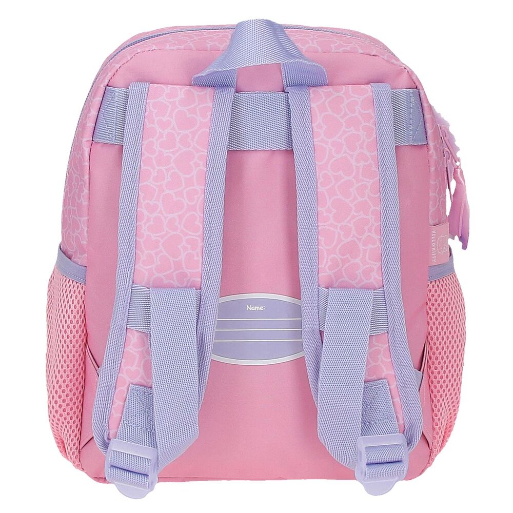 Mochila Hearts &#38; Dots Hello Kitty 28cm adaptable  