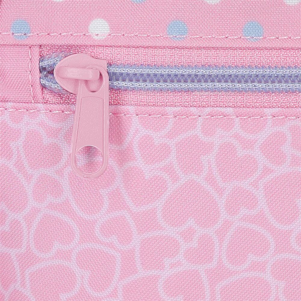 Mochila Hearts & Dots Hello Kitty 28cm adaptable   JOUMMA BAGS