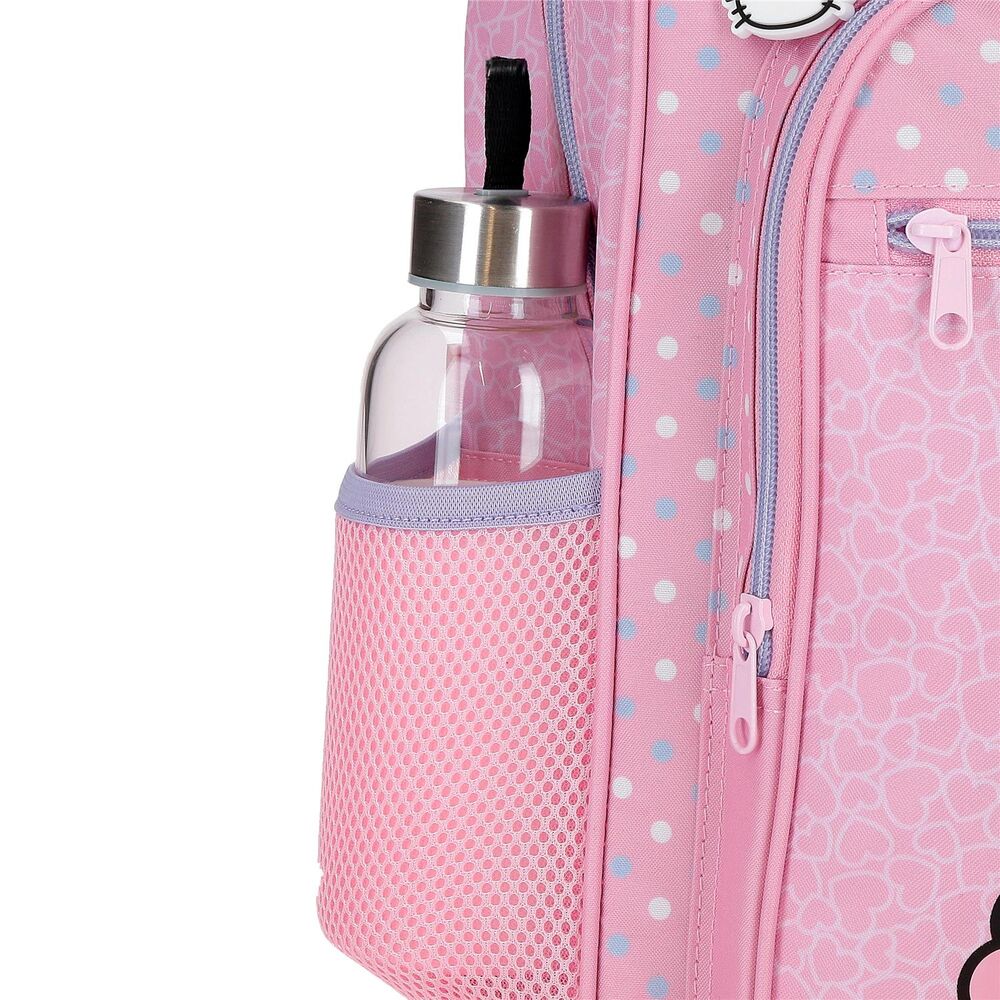Mochila Hearts & Dots Hello Kitty 33cm   JOUMMA BAGS