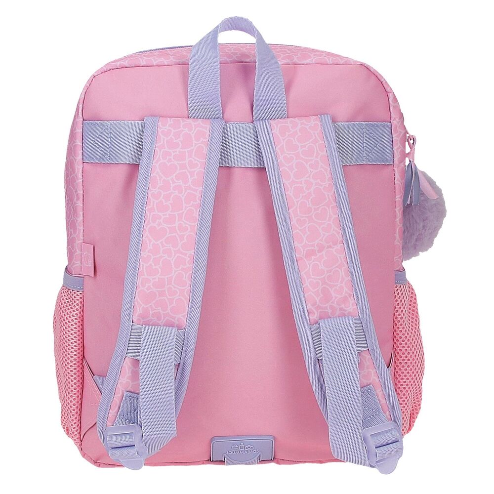 Mochila Hearts & Dots Hello Kitty 33cm adaptable   JOUMMA BAGS