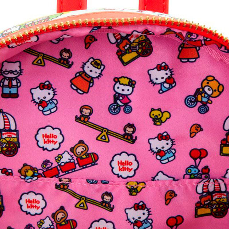 Mochila Hello Kitty Loungefly 26cm   LOUNGEFLY