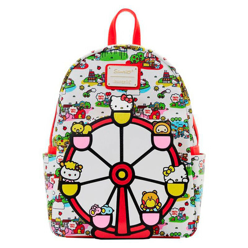 Mochila Hello Kitty Loungefly 26cm   LOUNGEFLY