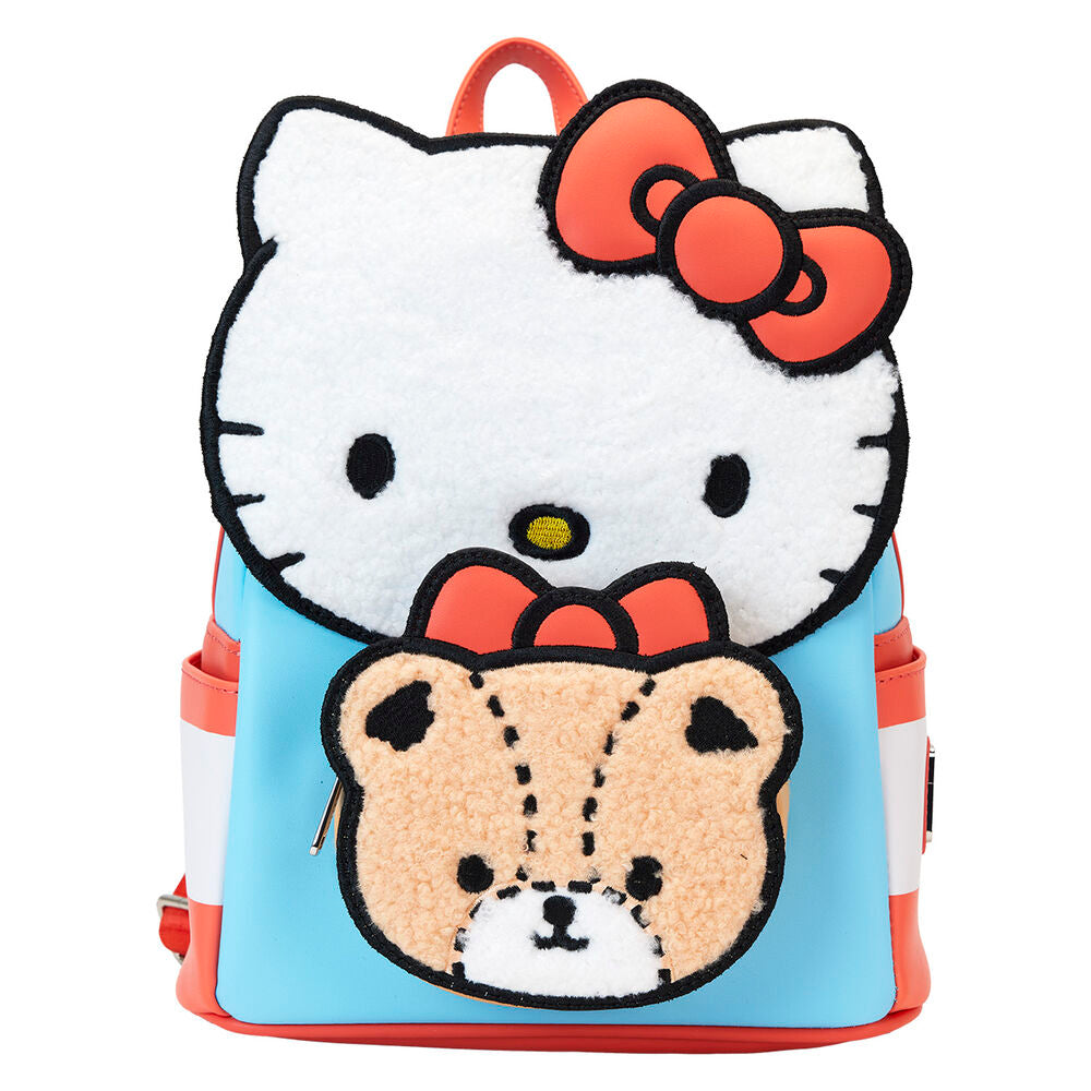 Mochila Hello Kitty and Bear Hello Kitty Loungefly 26cm   LOUNGEFLY