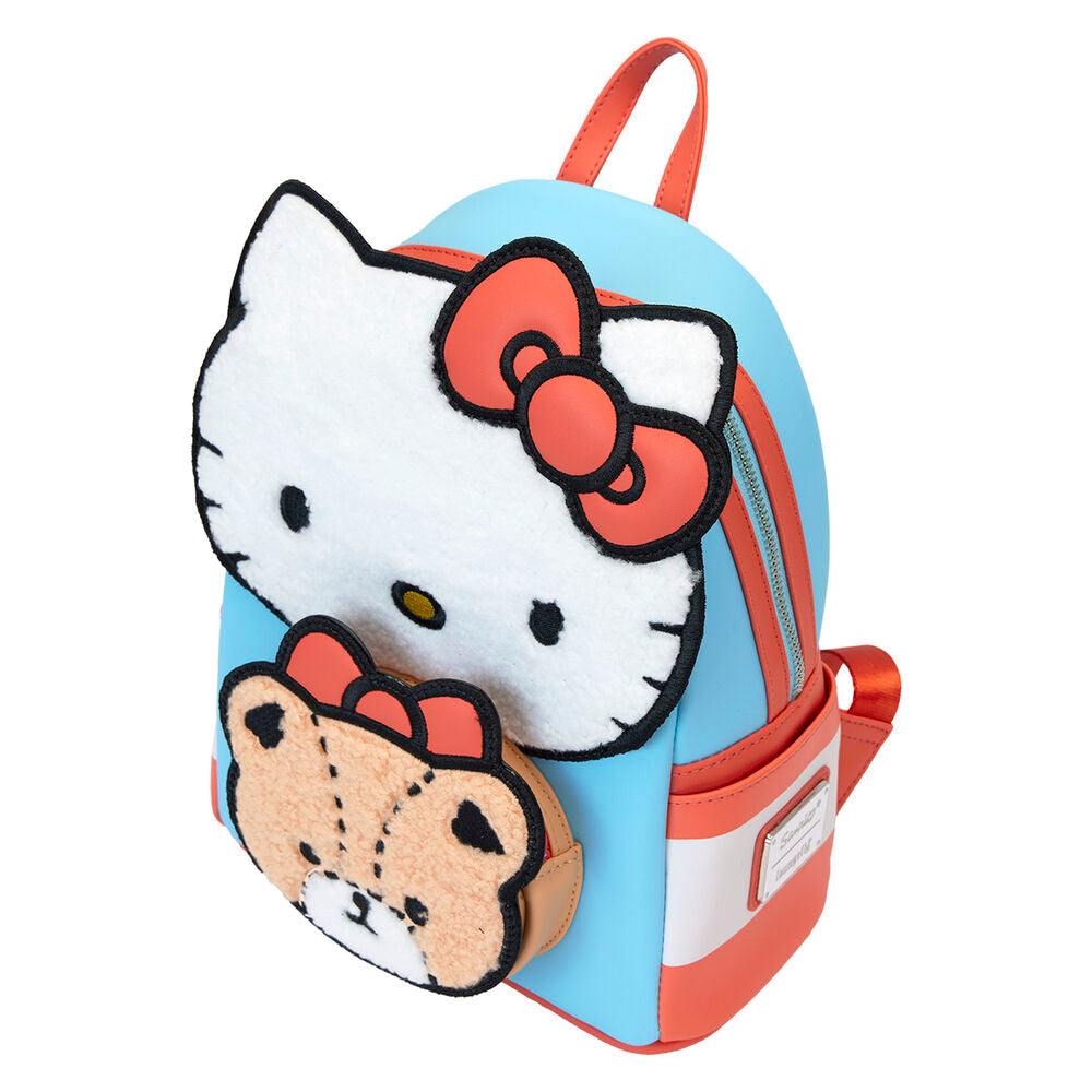 Mochila Hello Kitty and Bear Hello Kitty Loungefly 26cm   LOUNGEFLY