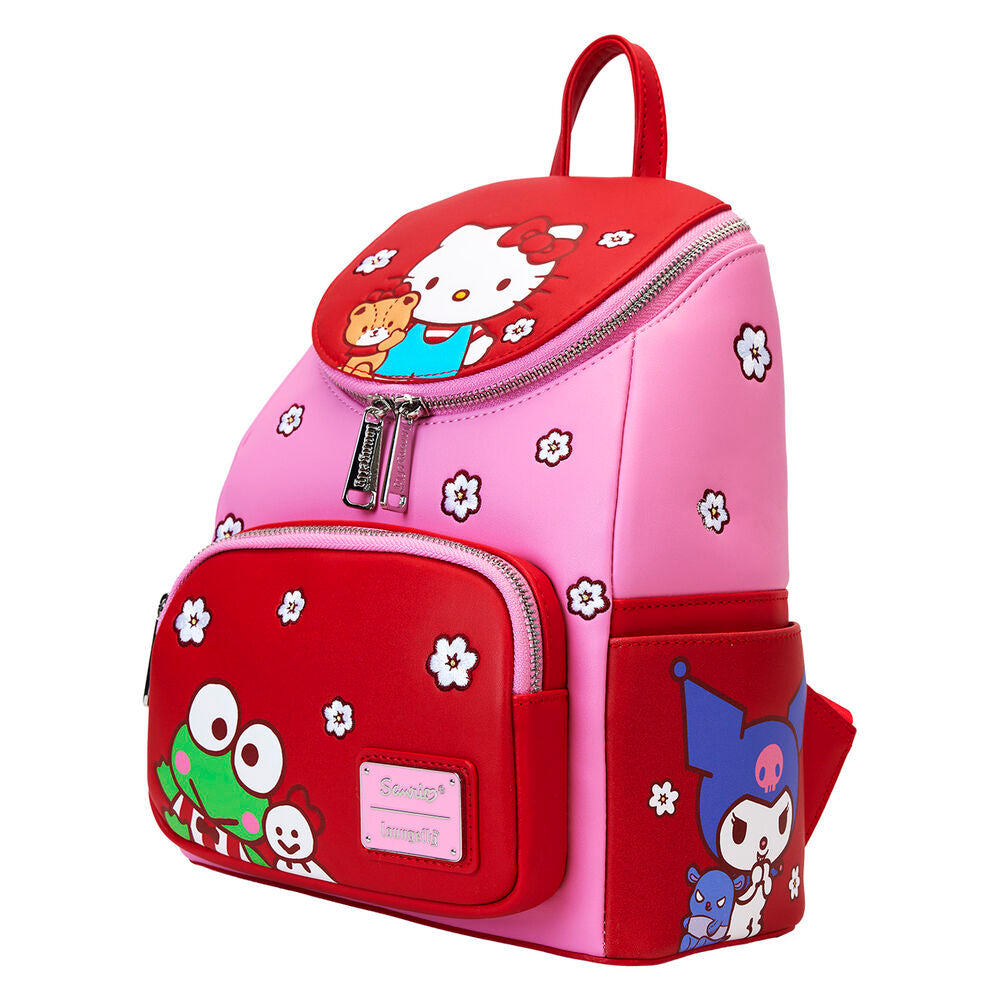 Mochila Hello Kitty and Friends Loungefly 26cm   LOUNGEFLY