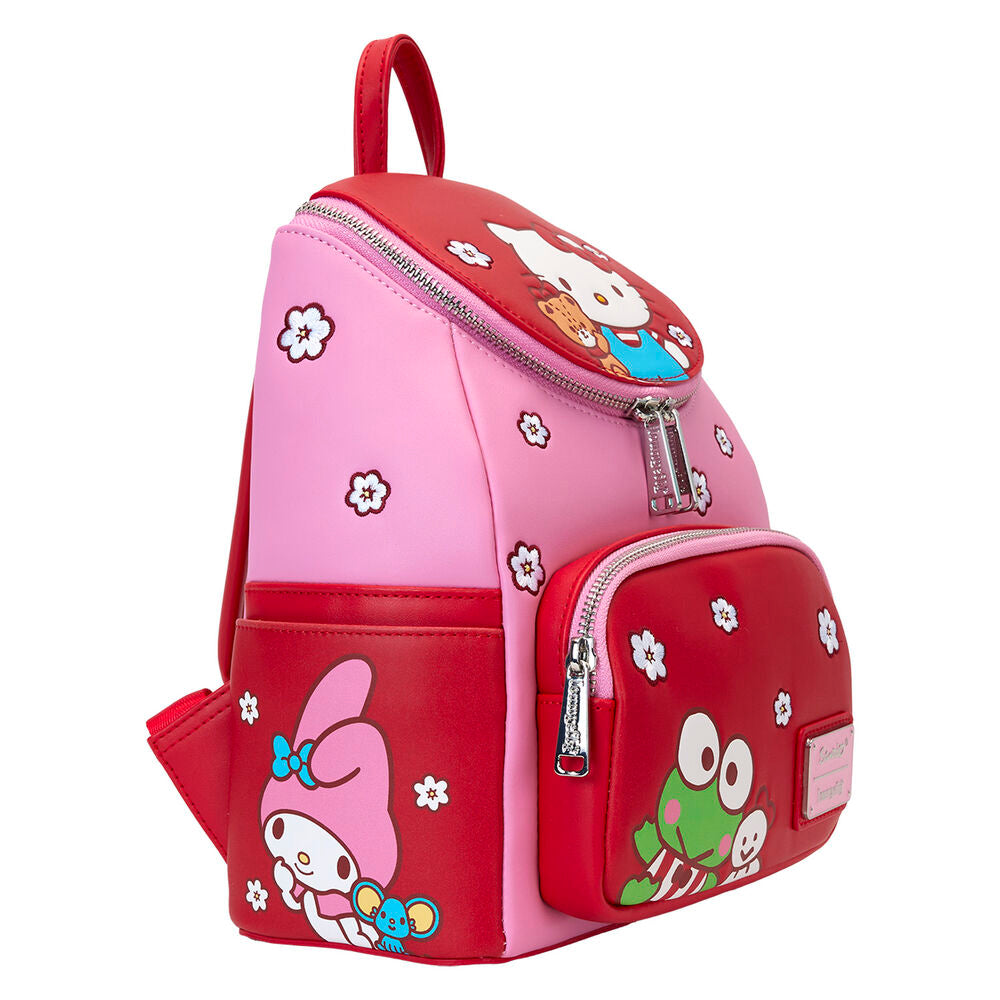 Mochila Hello Kitty and Friends Loungefly 26cm   LOUNGEFLY
