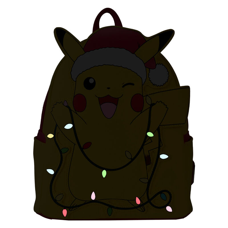 Mochila Holiday Pikachu Pokemon Loungefly  