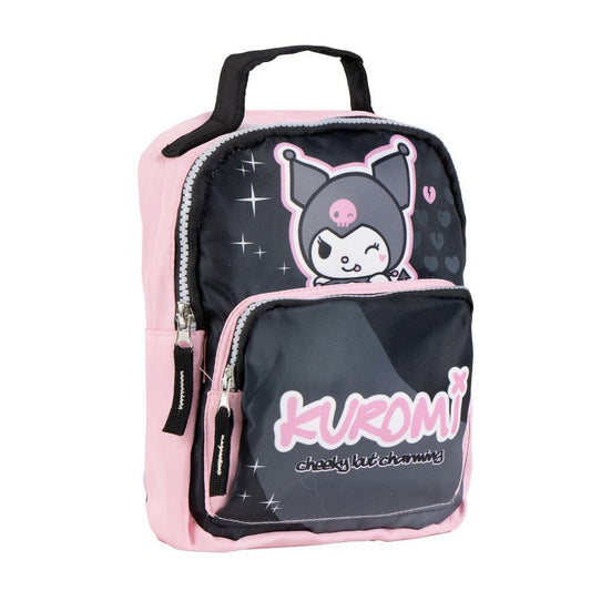 Mochila Kuromi Hello Kitty 23cm  
