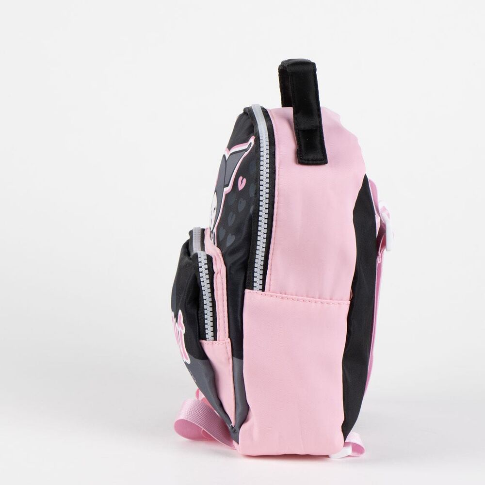 Mochila Kuromi Hello Kitty 23cm  