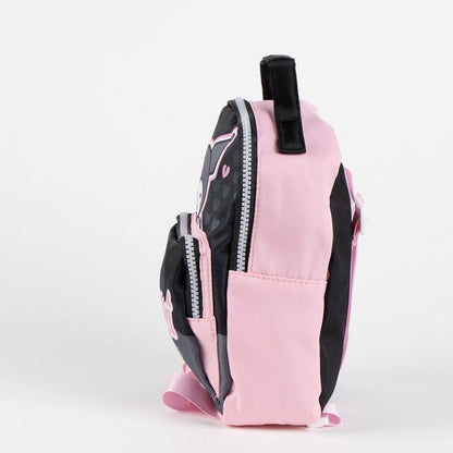 Mochila Kuromi Hello Kitty 23cm  