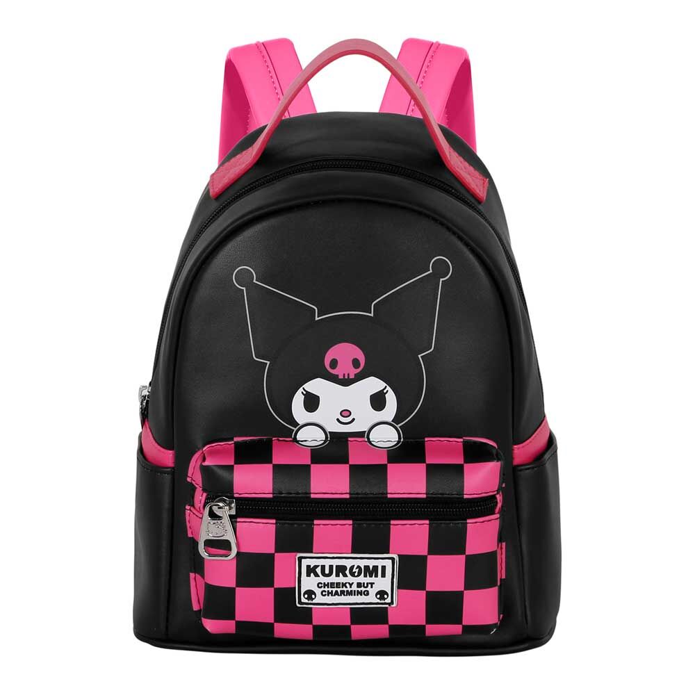Mochila Kuromi Hello Kitty 25cm  