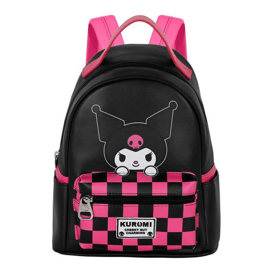 Mochila Kuromi Hello Kitty 25cm  