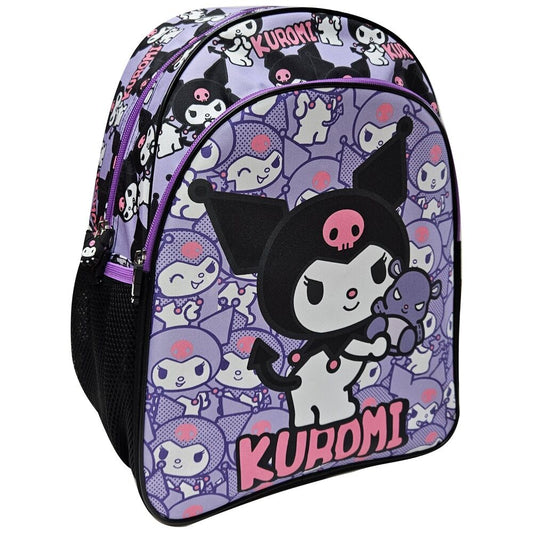 Mochila Kuromi Hello Kitty 40cm  