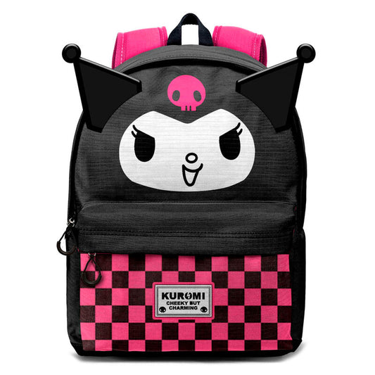 Mochila Kuromi Hello Kitty 44cm  