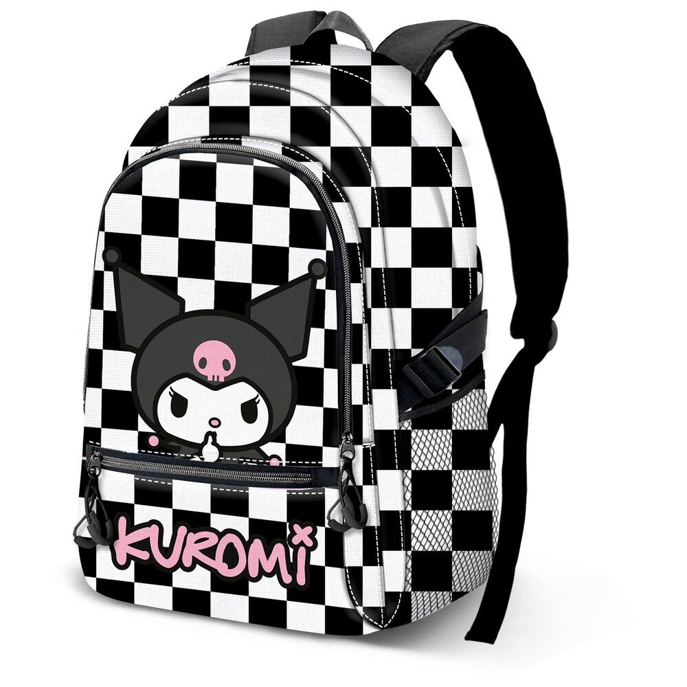 Mochila Kuromi Hello Kitty 44cm adaptable   KARACTERMANIA