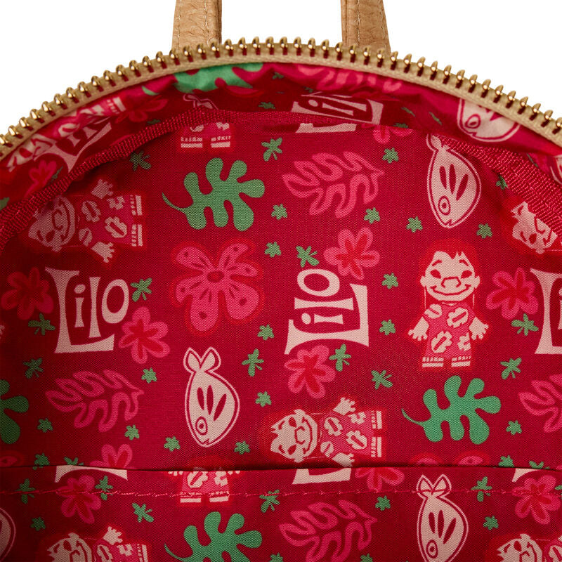 Mochila Lilo & Stich Disney Loungefly 26cm   LOUNGEFLY