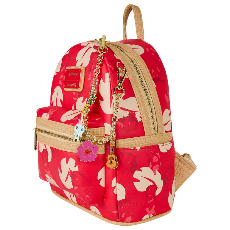 Mochila Lilo & Stich Disney Loungefly 26cm   LOUNGEFLY
