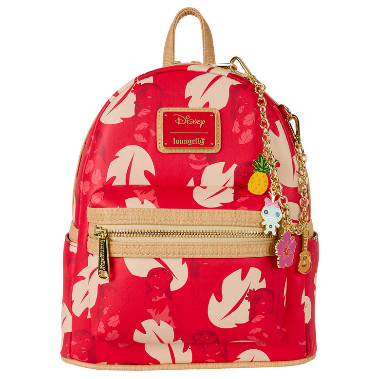 Mochila Lilo & Stich Disney Loungefly 26cm   LOUNGEFLY