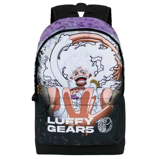Mochila Luffy Gear 5 One Piece 44cm adaptable  