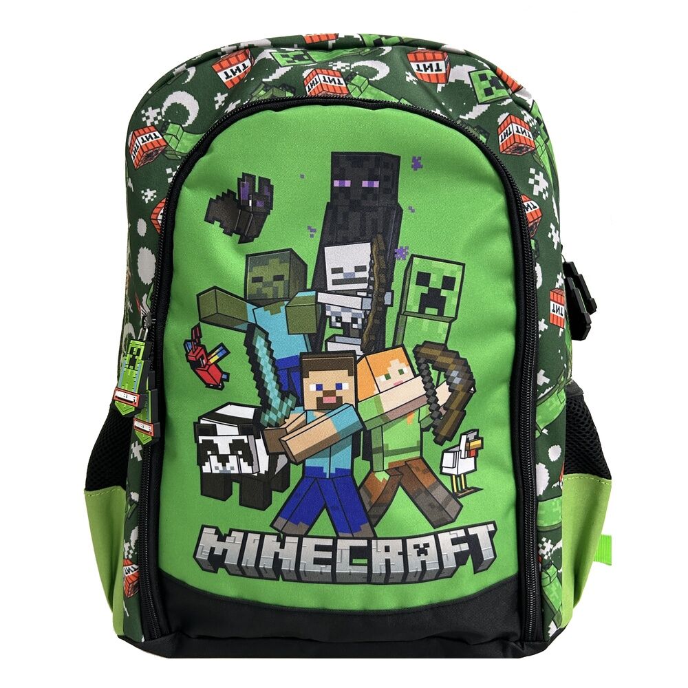 Mochila Minecraft 43cm   MANENTI