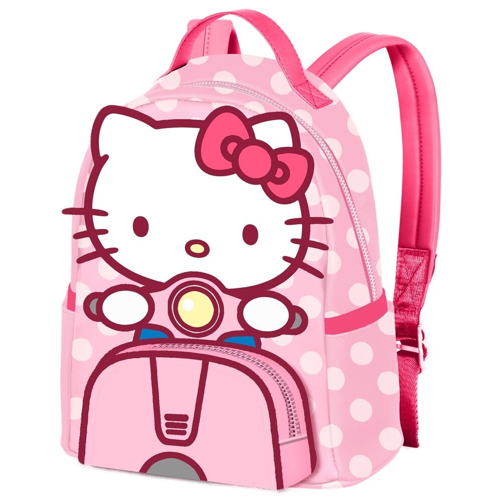 Mochila Moto Hello Kitty 25cm   KARACTERMANIA