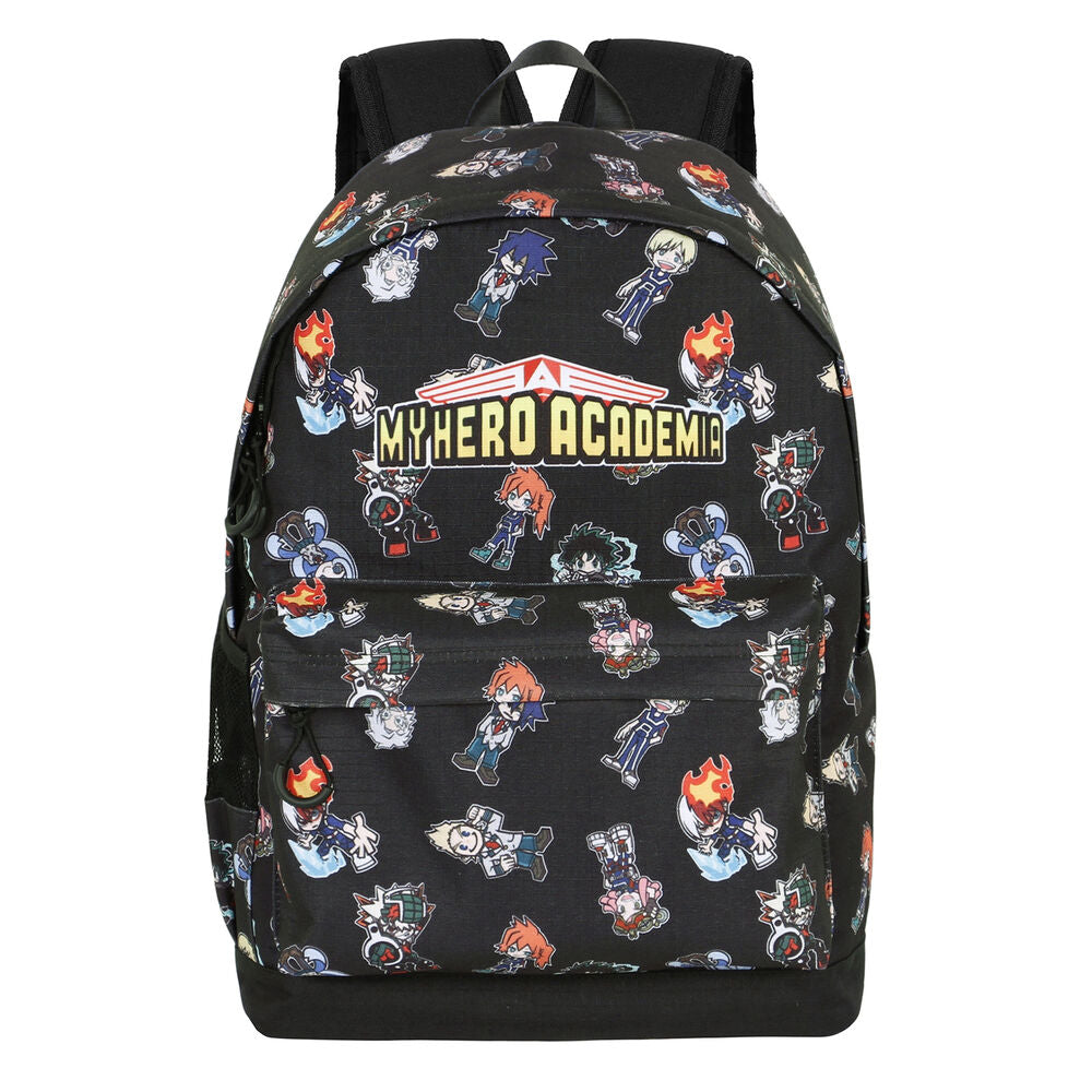 Mochila My Hero Academia adaptable 44cm   KARACTERMANIA