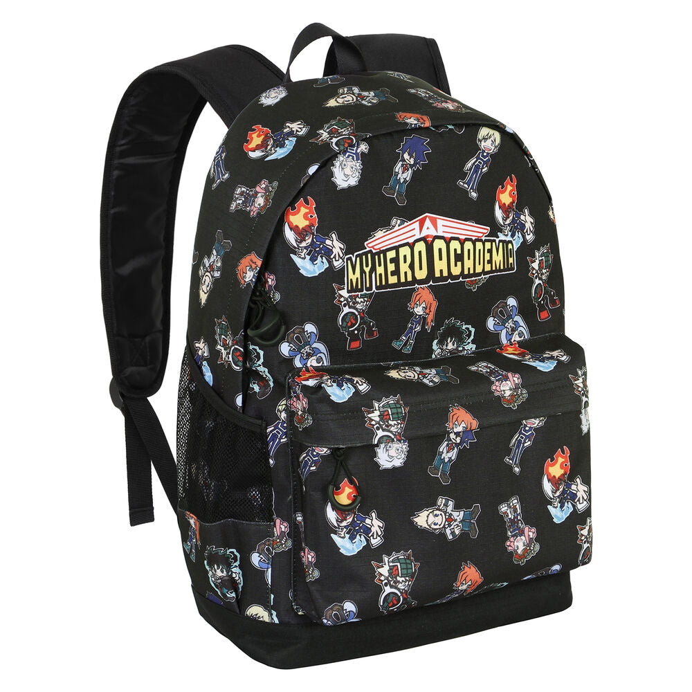 Mochila My Hero Academia adaptable 44cm   KARACTERMANIA