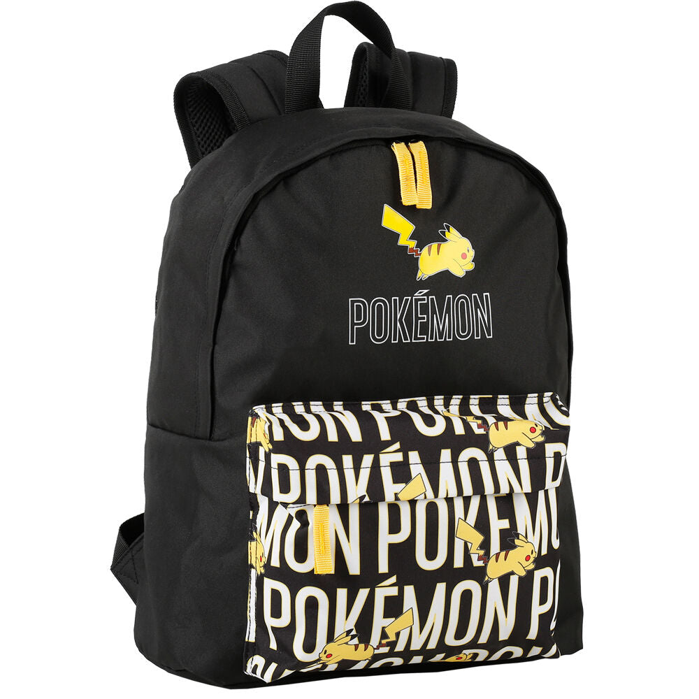 Mochila Pikachu Pokemon 41cm   TOYBAGS