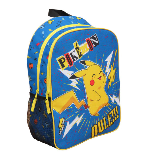 Mochila Pikachu Pokemon 41cm adaptable  