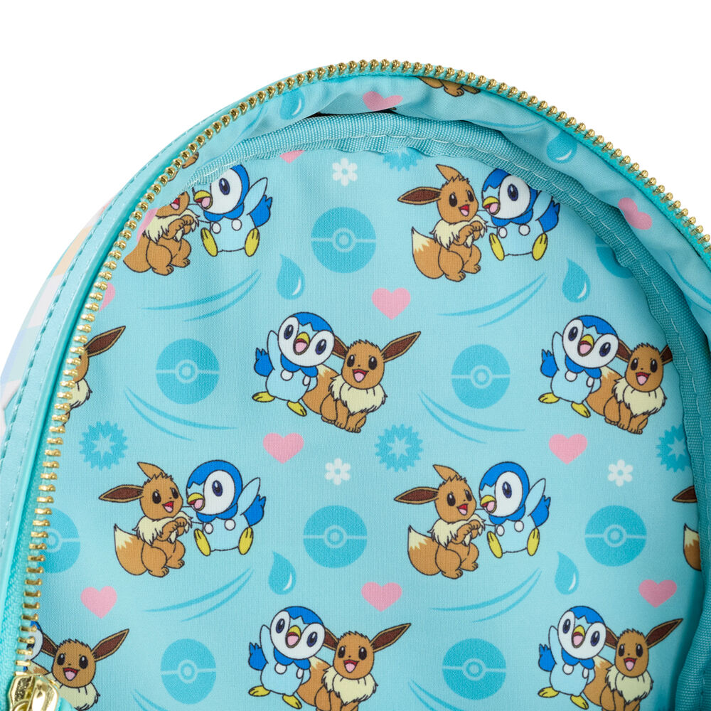 Mochila Piplup and Eevee Friends Pokemon Loungefly   LOUNGEFLY