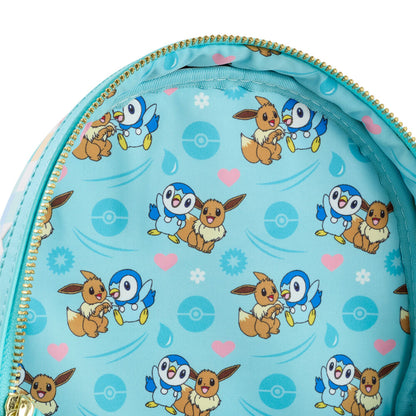 Mochila Piplup and Eevee Friends Pokemon Loungefly  
