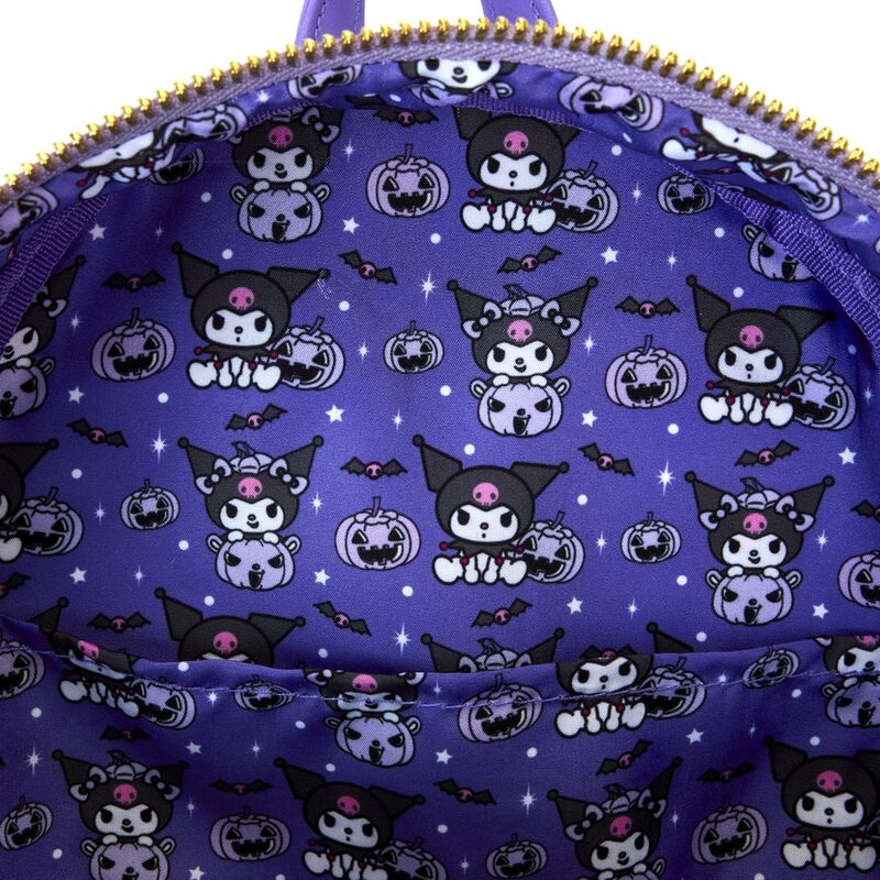 Mochila Pumpkin Kuromi Sanrio Loungefly   LOUNGEFLY