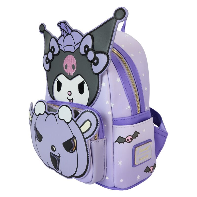 Mochila Pumpkin Kuromi Sanrio Loungefly   LOUNGEFLY