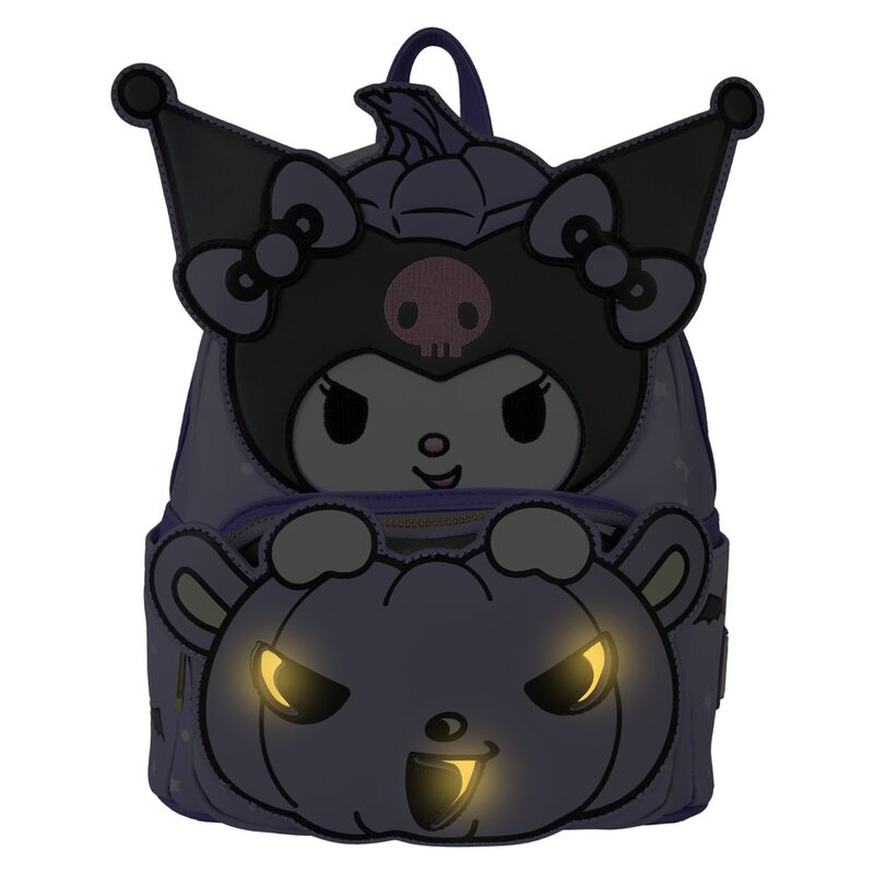 Mochila Pumpkin Kuromi Sanrio Loungefly   LOUNGEFLY