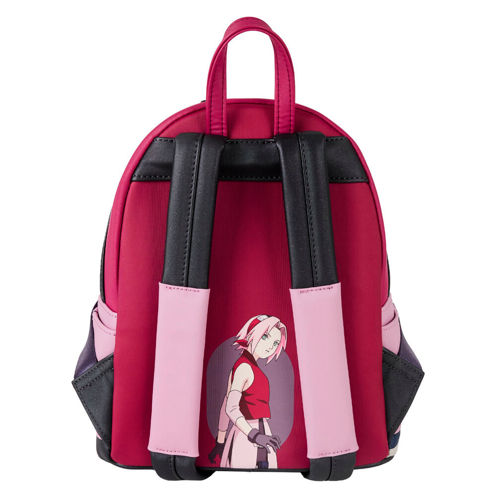 Mochila Sakura Naruto Shippuden Loungefly 26cm   LOUNGEFLY
