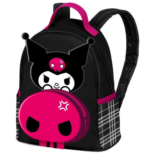 Mochila Skull Kuromi Hello Kitty and Friends 25cm  