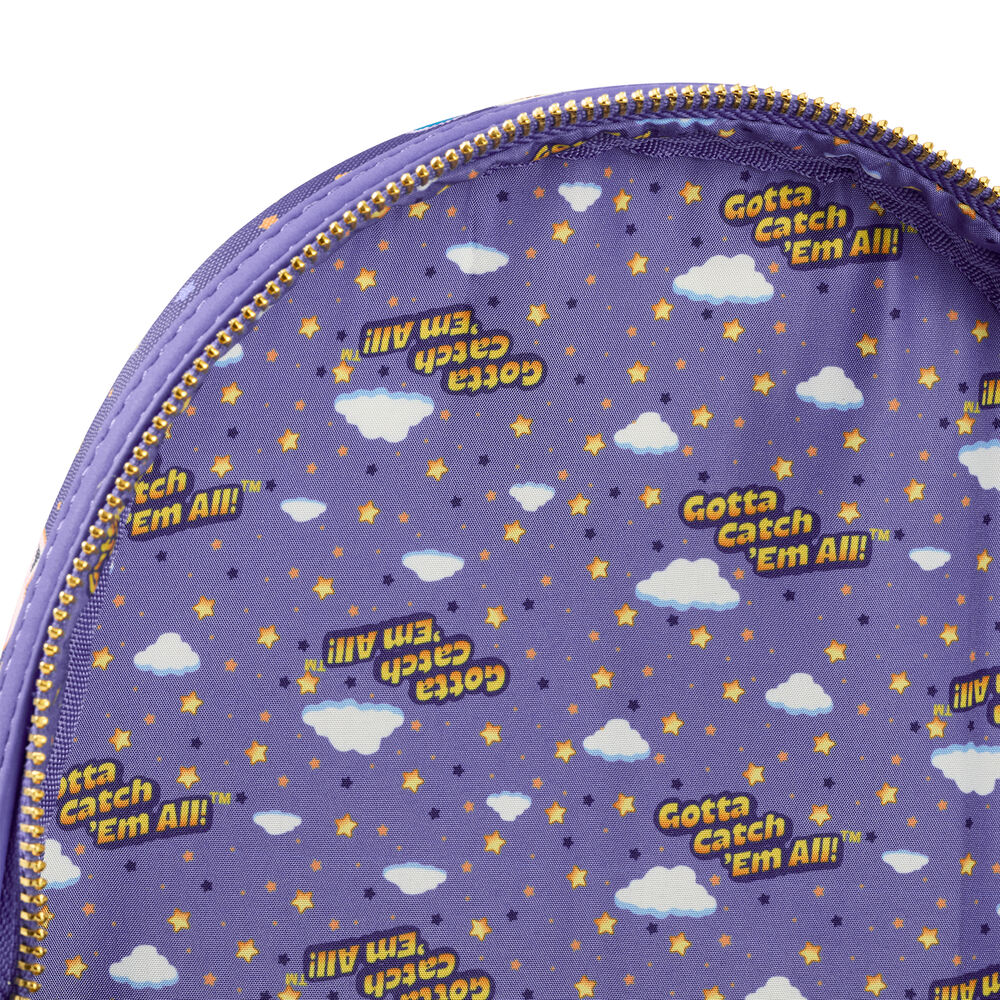 Mochila Sleeping Pikachu and Friends Pokemon Loungefly 26cm   LOUNGEFLY
